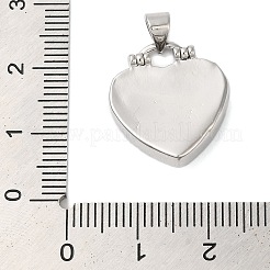 Pendentifs en laiton plaqué en rack et zircone cubique transparente&nbsp;KK-S372-25P