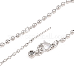 Herstellung eines Armbands aus 2.5 mm Messingkugelkette&nbsp;KK-D238-03P-01