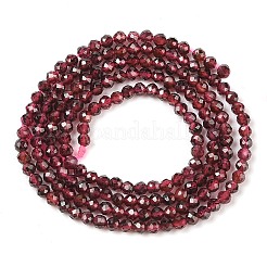 Chapelets de perles de grenat naturel&nbsp;G-F619-17A-2mm
