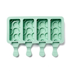 Stampi in silicone per gelato fai da te rettangolari per uso alimentare&nbsp;LS-DIY-D062-08A