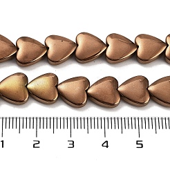 Perline di ematite non magnetici fili sintetici&nbsp;G-P545-O01-01