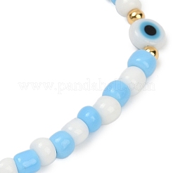 2 bracelet extensible en perles de rocaille en verre pour femme&nbsp;BJEW-JB11693