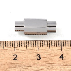 Cierres magnéticos de acero inoxidable 304 lisos y resistentes al deslustre con extremos pegados&nbsp;STAS-H402-63P-4MM