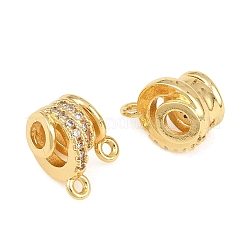 In ottone micro pavé di tubi in zirconia cubica&nbsp;CU-CBAFB7D-09G
