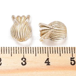 Perline acriliche trasparenti allacciate in metallo&nbsp;MACR-M045-08