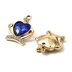 Pendentifs en strass en alliage de placage uv&nbsp;FIND-A054-03G