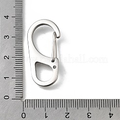 Verschlüsseanhängerverschlüsse aus Edelstahl 304&nbsp;STAS-U051-02A-P