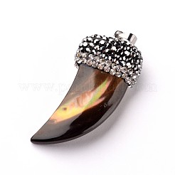 Italien pendentifs coquille corne&nbsp;G-F215-15
