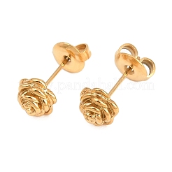 Pendientes de acero inoxidable 304 para mujer&nbsp;EJEW-F407-01G