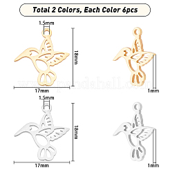 201 pendentifs en acier inoxydable&nbsp;STAS-UN0013-18