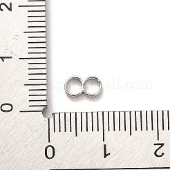 Gestellbeschichtung Messing Infinity Mehrstrangglieder&nbsp;KK-L210-001P