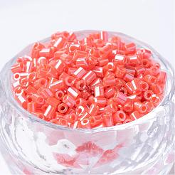 Colori opachi hanno brillato due perle di semi di vetro tagliate&nbsp;SEED-Q022-130
