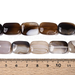 Chapelets de perles d'agate naturelle&nbsp;G-N356-03A-03