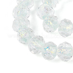 Brins de perles en verre soufflé faites à la main&nbsp;FOIL-T008-09E