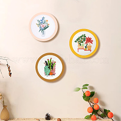 3 Set mit 3 DIY-Stickerei-Starter-Kits&nbsp;DIY-TA0006-67