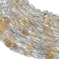 Hilos de cuentas de topacio natural&nbsp;LS-G-D108-A04-03