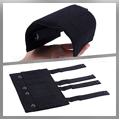 Pannelli adesivi tattici in tessuto Oxford con gancio e passante&nbsp;AJEW-WH0816-483C
