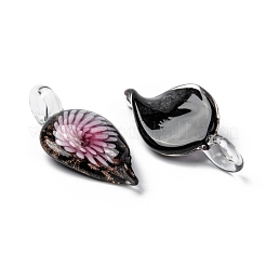 Handgefertigte Murano Anhänger Goldsand&nbsp;LAMP-S058-B