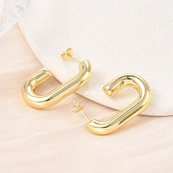 Orecchini a bottone in ottone da donna&nbsp;KK-CBAD851-11G