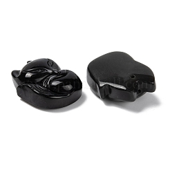 Natürlichen Obsidian Anhänger&nbsp;G-G660-03