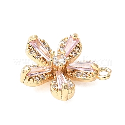 Colgante micropavé cubic zirconia de latón&nbsp;KK-D357-11G