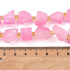 Brins bruts de perles de cristal de quartz naturel&nbsp;G-Z131-J01-11