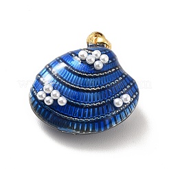 Pendentifs en laiton émaillé de placage de crémaillère&nbsp;KK-M230-03G