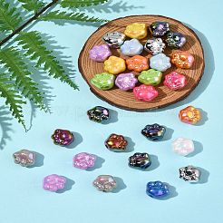 32 Stück Acrylperlen mit UV-Beschichtung&nbsp;PACR-FS0001-04