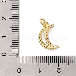 Estante de placas micro latón allanan colgantes de circonio cúbico&nbsp;ZIRC-F142-13A-G