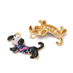 Pendentifs d'émail en alliage&nbsp;ENAM-F163-02G