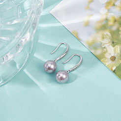 1 Paar 925 Sterling Silber Ohrhaken&nbsp;STER-BC0003-59P
