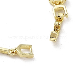 Gliederkettenarmbänder aus Messing&nbsp;BJEW-D039-34G-01