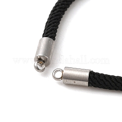 Fabrication de cordons milanais et de bracelets en acier inoxydable 304&nbsp;MAK-H004-01A-P01
