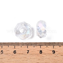 Transparentem Glas European Beads&nbsp;GPDL-N005-D14mm-A01