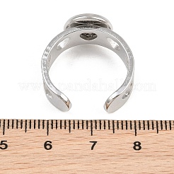 Hohle Herz 304 Edelstahl Manschettenring Komponenten&nbsp;SA-CBA82C8-02B-P