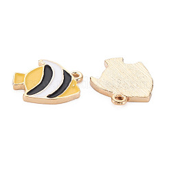 Crémaillère pendentifs en alliage placage&nbsp;ENAM-S129-012-RS