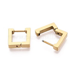 Pendientes de aro de acero inoxidable 304&nbsp;STAS-T074-46G-A