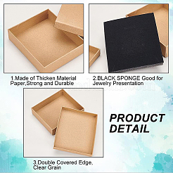 Kraftpapier Karton Schmuckset Box&nbsp;CBOX-BC0001-11