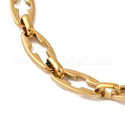 Bracelets à chaîne creuse en acier inoxydable 304 pour femmes&nbsp;BJEW-JB12295-01