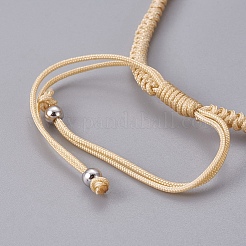 Fabrication de bracelets de perles tressées en nylon&nbsp;BJEW-F360-FP12