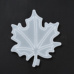 Moules en silicone de tapis de tasse de feuille d'érable diy&nbsp;DIY-A034-27A