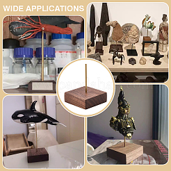 1 pedestal de exhibición de figuras de acción de madera&nbsp;ODIS-FG0002-19B