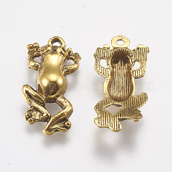 Pendenti basi di strass stile tibetano&nbsp;LS-TIBE-R184-AG-LF