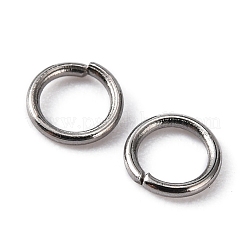 Anelli di congiunzione aperti in acciaio inossidabile 304 anti-ossidazione&nbsp;X-STAS-Q186-02-4x0.6mm