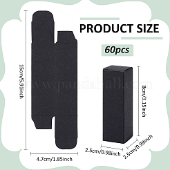 Faltbare Lippenstift-Verpackungsboxen aus Kraftpapier&nbsp;CON-WH0092-74A