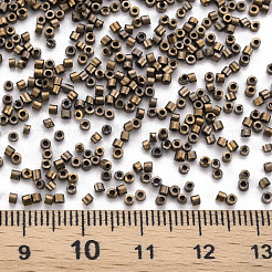 Zylinderförmigperlen aus satiniertem&nbsp;SEED-S047-F-002