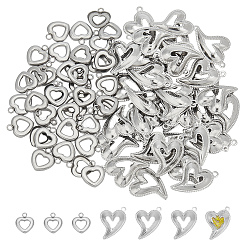 80 Stück 2 Stil 304 Edelstahl Emaille-Einstellungen&nbsp;STAS-UN0026-32