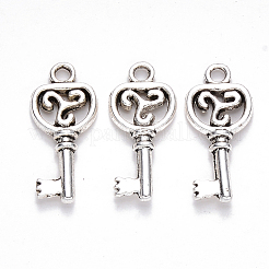 Pendente in lega stile tibetano&nbsp;TIBEP-S319-076AS-RS