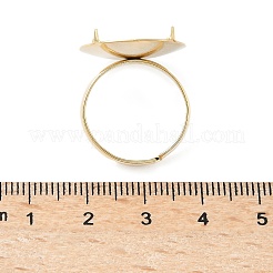 Sertissage réglable en laiton à une griffe&nbsp;KK-K414-04A-G