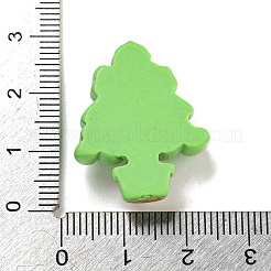 Cabochons décodés en résine opaque de Noël&nbsp;RESI-U006-04G